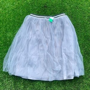 Dip girls large tulle skirt grey